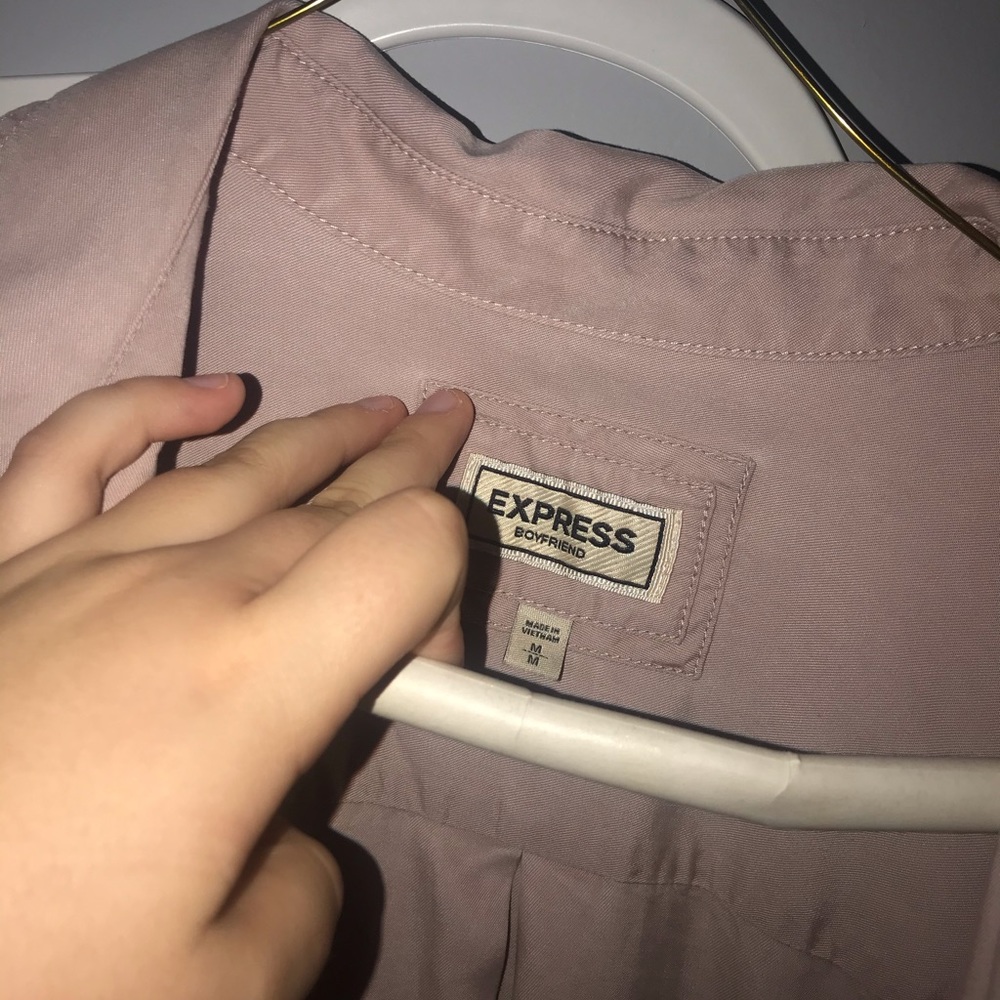 Pink button up - Picture 3 of 3